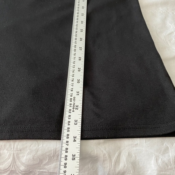 H&M Women's Black Long Sleeve Straight Sheath Mini Pullover Dress Size Medium - Picture 14 of 16